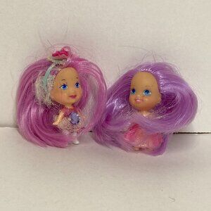 Vintage Tyco Liddle Kiddles 2" Doll Toys 90s Perrie Peppermint Bobbi Ballet